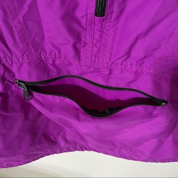 L.L. Bean Anorak Jacket vintage womens purple medium - Picture 5 of 11